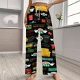 thumbnail image 2 of FRIENDS TV Show Quotes-2 Pajama Pants Comfortable Elastic Waist Pajamas Fashion Sleepwear Bottoms Plus Size Homewear, 2 of 6
