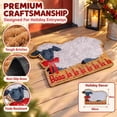 thumbnail image 6 of Outdoor Christmas Doormat, Novelty Sheep-Shaped Rug, Coconut Coir Bristle Entry Mat for Front Door Porch and Holiday Home Decor, 23.62 x 15.75 in, 6 of 6