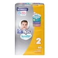 thumbnail image 2 of Pañales Bbtips Sensitive talla 2 chico unisex 40 piezas, 2 of 6