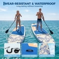 thumbnail image 5 of Garvee 11 ft Inflatable Stand up Paddle Boards with Premium SUP Accessories, Purple, 5 of 7