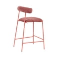 thumbnail image 5 of Liliana Mauve Velvet Counter Stool, 5 of 6