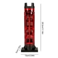 thumbnail image 1 of Fishing Box Rod Holder External Adjustable Fish Pole Pole Storage Stand Inserting Device Rack Standing Bracket Carrying Upgrade Red, 1 of 6