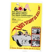 This Stuffll Kill Ya Movie Poster 11inx17in Mini Poster in Mail/storage/gift tube 11x17 poster