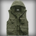 thumbnail image 4 of serony Multi-Pockets Waistcoat Causal Travelling Photography Detachable Vest L, 4 of 9