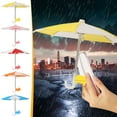 thumbnail image 1 of Fiudx Soporte para Teléfono con Forma de Paraguas, Base Universal con Ventosa, Poliéster Duradero, Protección Contra El Sol y La Lluvia, para Exteriores, Regalo Ideal para Usuarios Móviles, Paraguas, 1 of 6