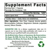 3 Pack Best Naturals Alpha Lipoic Acid 300 mg 120 Capsules