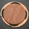 thumbnail image 6 of 2X Guitar Wooden Soundhole Sound Hole Cover Block Feedback Buffer Mahogany Wood for EQ Acoustic Folk Guitars, 6 of 8