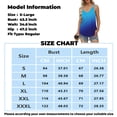 thumbnail image 2 of Workout Tops for Women Women Tank Top Casual Summer Print Tops 2024 Fashion Spaghetti Strap Sleeveless V Neck Solid Color Shirts, 2 of 4