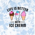thumbnail image 4 of Inktastic Life is Better with Ice Cream Boys or Girls Baby Bodysuit, 4 of 5