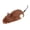 Brown, variant on mdesiwst Wind-Up Mouse Cat Toy Plush Mouse with Rotating Tail Automatic Moving Mouse Interactive Cat Toy for Pounce Chasing Hunting Instinct Simulation