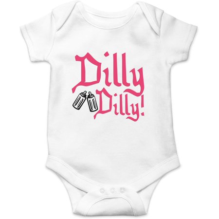 

Dilly Dilly - Drinking With Daddy - Cheers With My Family - Cute One-Piece Infant Baby Bodysuit