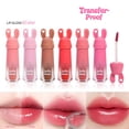 thumbnail image 5 of Lip Gloss Jelly Mirror Lip Gloss 6 Colors Non Stick Cup Non Fading Long Lasting Shine 4ml Travel Size - Lip Gloss Set for Women Girls Daily Makeup, Glossy Lip Color Multipack for Purse or Pocket, 5 of 7