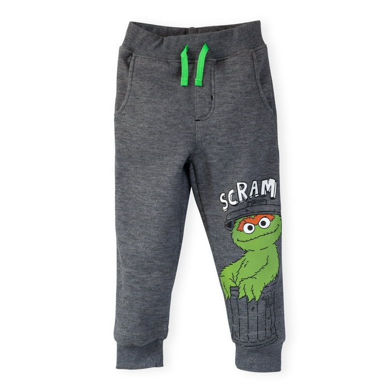 Sesame Street Characters Elmo Cookie Monster Jogger Pajama Pants