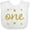 AA-White, variant on Inktastic 1st Birthday One Gold Boys or Girls Baby Bib