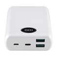 thumbnail image 3 of Power Bank 20000mah P20000qcd Batería Portátil Tipo C Blanco, 3 of 3