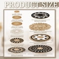 thumbnail image 3 of Juego de 11 cestas decorativas para pared, estilo Tatuo Boho, 3 of 7