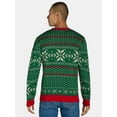 thumbnail image 4 of Elf Men's & Big Men's Ugly Christmas Sweater, Sizes S-3XL, 4 of 5