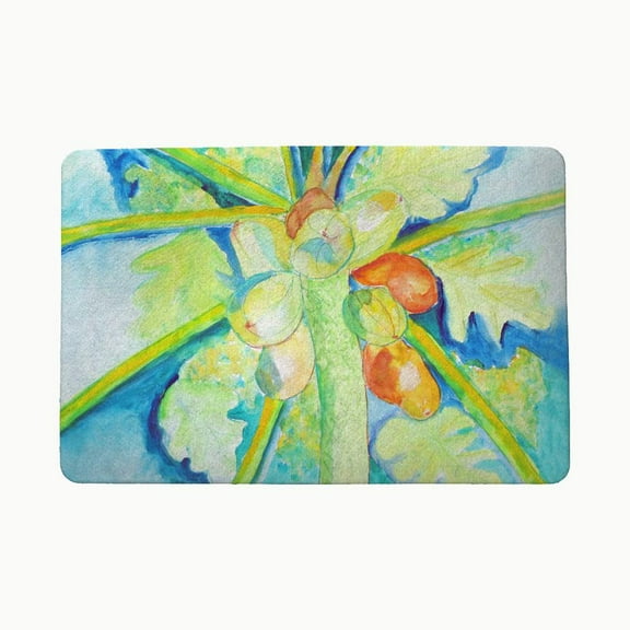 Betsy Drake Interiors Big Cocoa Nuts Door Mat 18x26