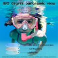 thumbnail image 4 of Máscara de natación Seago Kids Swim Diving Scuba, antivaho, vista 180°, 4 of 8