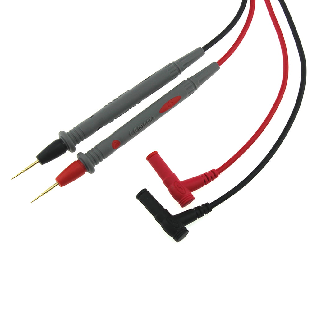 PT1005 1000V 10A universal multímetro digital de la sonda Cables de prueba Pin de punta de aguja multi probador del metro de cable de la sonda de alambre pluma de cable Mengonee