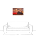 thumbnail image 3 of Creative Products Barn Sunset 30x20 Canvas Wall Art, 3 of 5