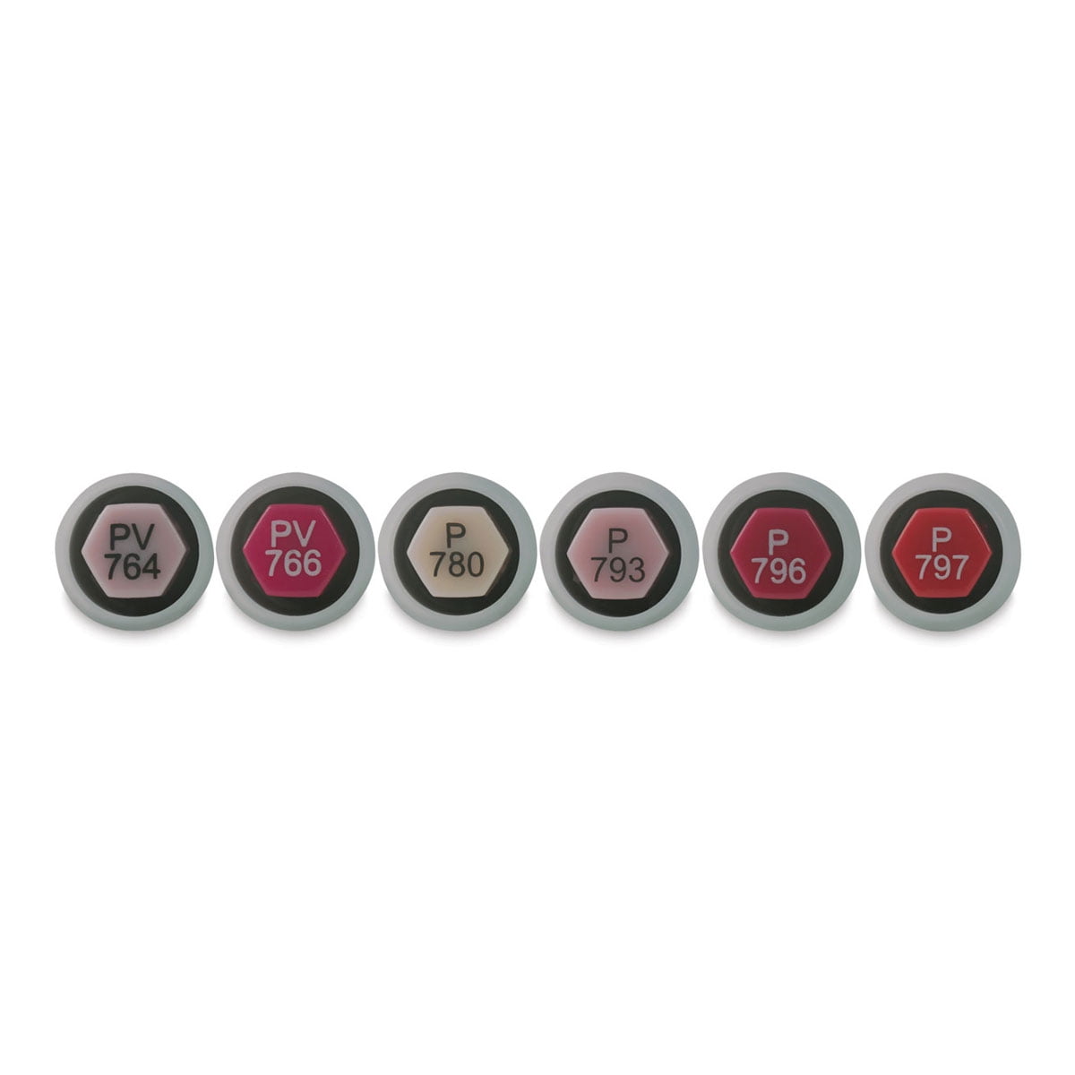 Le Plume Permanent Marker Set - Pinks, Set of 6