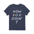 thumbnail image 2 of How You Doin - T-Shirt à Manches Courtes pour Tout-Petit - Taille 2T Marine, 2 of 3