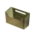 thumbnail image 1 of Under 10 Rack Kitchen Storage Basket No Punch Wall Hanging Shower Bag Stackable Transparent Plastic Makeup Storage Box Sticky Hanging Box Suitable for Bathroom Kitchen Cabinets, 1 of 9