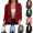Black, variant on Womens Lightweight Blazers Draped Waterfall Lapel Ruched Long Sleeve Cropped Open Front Casual Dressy Layering Jackets