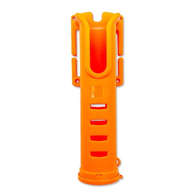 Soporte para caña de pescar antideslizante soporte para caña de pescar equipo al aire libre (naranja)