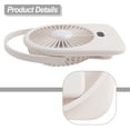 thumbnail image 3 of Colgante de doble propósito ventilador luz usb portátil pantalla digital pequeño ventilador de techo, 3 of 11