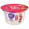 thumbnail image 2 of Light and Fit Strawberry Greek Nonfat Yogurt, 5.3 Ounce -- 12 per Case., 2 of 7