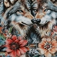 thumbnail image 5 of Patifu Wolfs Dream Catcher Flowers Shower Curtain 100% Polyester Chic Modern Bathroom Decor with Hooks 69"x72, 5 of 7