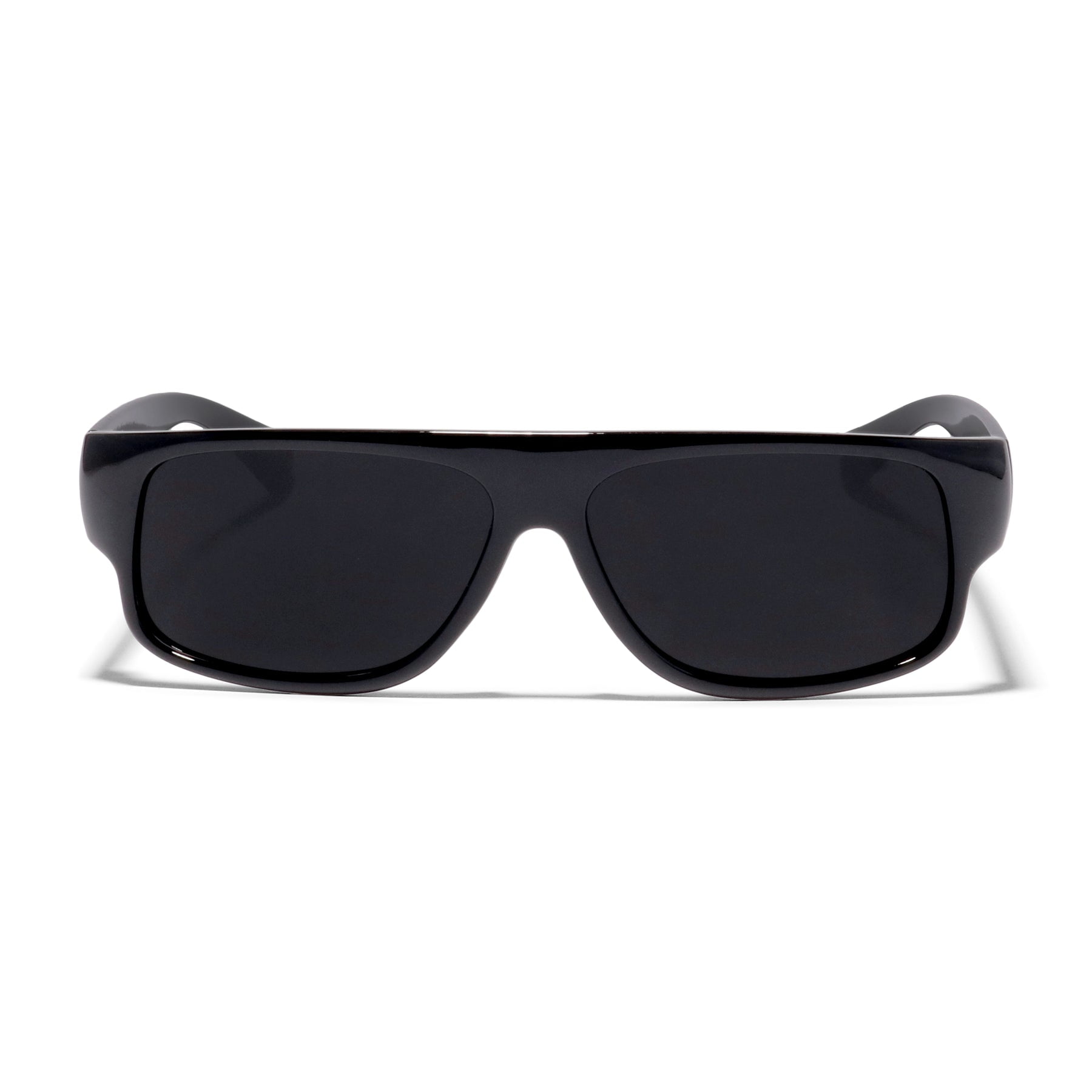 EAZY Super Dark Wraparound Sunglasses – UV400 Protection, Black Fashion Designer Shades for Bright Sunlight