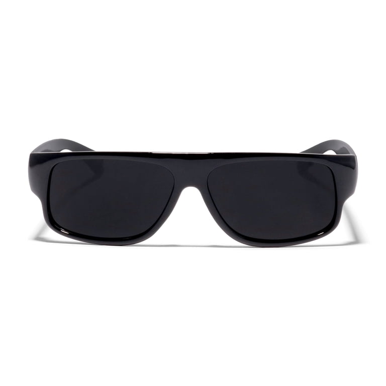 EAZY Super Dark Wraparound Sunglasses – UV400 Protection 