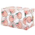 thumbnail image 1 of 2 bolsas de cosméticos transparentes para mujeres, bolsas de cosméticos de viaje transparentes, bolsas de almacenamiento de bolsas de cosméticos, lindas bolsas de almacenamiento de impresión (mel, 1 of 3