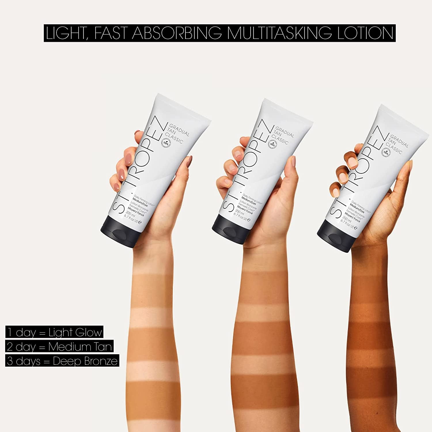 St. Tropez Gradual Tan Classic sunless Daily Firming Lotion - # Medium/Dark 200ml/6.7oz