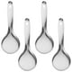 thumbnail image 1 of 4pcs Spoons de arroz de acero inoxidable espesado cucharas de sopa cucharas de hogar, 1 of 7