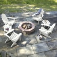 thumbnail image 2 of Highwood 6-pc Classic Westport Adirondack Set with 4 Classic Westport Adirondack Chairs and 2 Classic Wesport Side Tables - Outdoor, Eco-friendly, Synthetic Wood, 2 of 8
