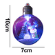 thumbnail image 2 of Bolas de adornos navideños, adornos para árbol de Navidad inastillables, para decoración comercial interior o exterior de fiestas, 2 of 5
