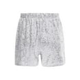 thumbnail image 2 of inlzdz Kids Girls Sequins Disco Jazz Hip Hop Ballet Dance Shorts Tumbling Yoga Gym Performance Bottoms Silver 6, 2 of 7