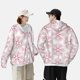 thumbnail image 4 of Fotbe Christmas Snowflakes Chaqueta con Protección Solar UPF 50+ para Hombre y Mujer, Camisa con Capucha y Bolsillos-Small, 4 of 7
