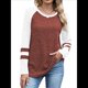 thumbnail image 1 of Sudadera de Larga para Mujer, con Bloques de Color, Informal, para Otoño. Color Caramelo XXL, 1 of 7