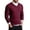 Red Pullover for Men, variant on V-Neck Knit Sweater Men Casual Pullover For Fall And Winter Layering Gray XXXL
