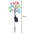 thumbnail image 4 of Luz De Tierra Lámpara de exterior con forma de árbol duradera de luz solar para jardín en casa (H), 4 of 8