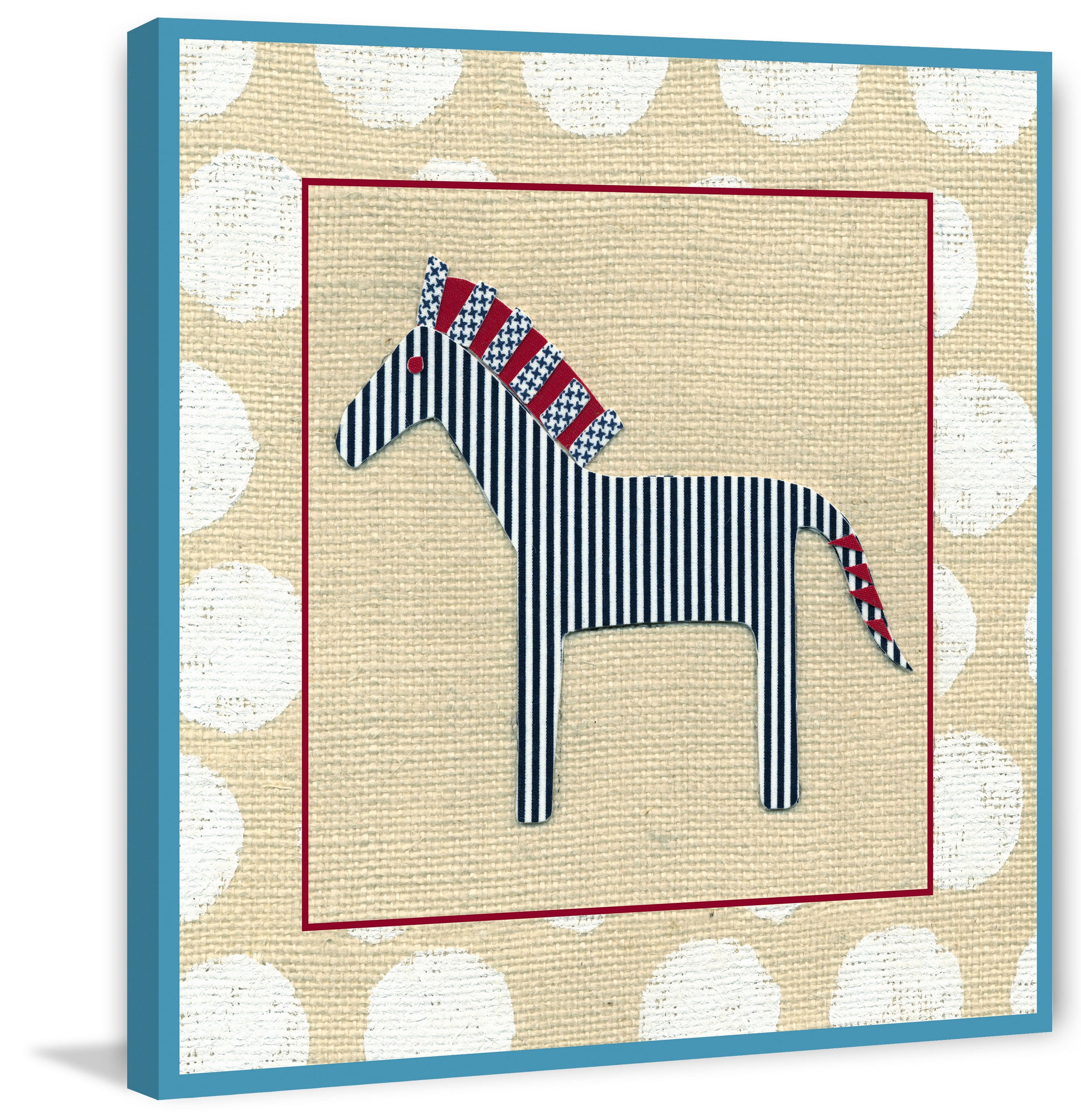 Marmont Hill Katherine’s Zebra Canvas Wall Art