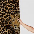 BCIIG Leopard Print Bathroom Decor Set with Hooks, Colorful Luxurious
