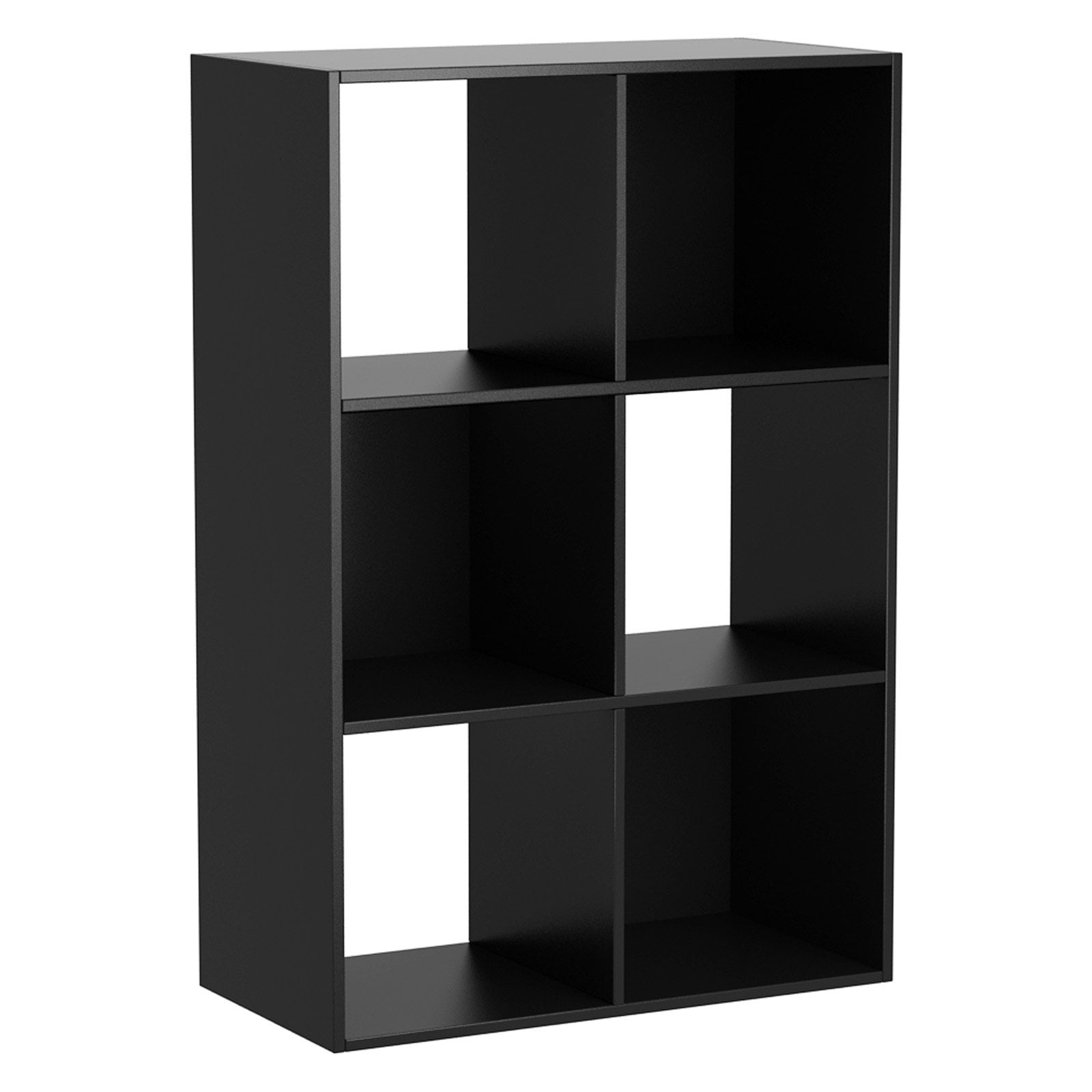 Homestar Wooden 6 Cube Organizer Bookcase Com