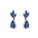 thumbnail image 3 of Aretes De Zirconia Con Diseño De Flor Y Gota Arette Accesorios Temporada, 3 of 4