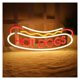 thumbnail image 1 of HOT DOGS Letrero De Neón Luz Negocios Para Tiendas Comida Rápida Arte Colgante Pared Luces Decorativas 16cmx40cm, 1 of 8